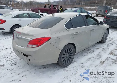 2011 Buick Regal Cxl Russelsheim from USA, damaged, VIN W04GS5EC0B1001665
